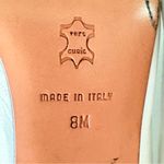 Garolini Women’s White Leather Y2K Peep Toe Pump High Heels Size 8 M Made Italy Photo 8