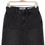 PTCL Super Wide Leg Jeans Dark Wash NWT Size 25 Black Photo 5