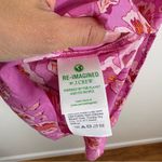 J.Crew  Cotton Pink Orange Floral Tie Neck Halter Midi Dress Size Medium New Photo 6