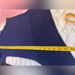 Gracia  One Shoulder Silky Knit Side Waist Belt Size S Photo 11