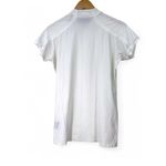 AA Platinum | M| 1/4 Zip Shirt Womens White 3/4 Equestrian Golf Top T Photo 2