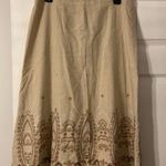 Requirements  WomenSkirt beautiful size8 55% Linen and 45% Rayon long 26” Photo 0