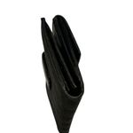 Gucci  GG Black Leather and Canvas Long Wallet Photo 13