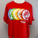 Marvel Disney  Red Guardians Of The Galaxy Tee Shirt - New - Size 3x Photo 0