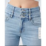 PacSun Eco Medium Indigo Double Waistband Mid Rise Baggy Jeans Size 26 Photo 3