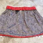 Under Armour reversible mesh mini skirt athletic orange gray small pull … Photo 6