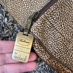 Borbonese Redwall Brown Leather‎ Made In Italy Vintage Top Zip Crossbody Purse Photo 1