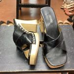 Charles David , black platform sandals Photo 1