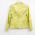 Lafayette 148  Green Palm Leaf Print Jacket Photo 4