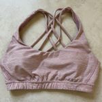 Victoria's Secret Victoria’s Secret Light Pale Pink Strappy Back Longline Sports Bra Size XS Photo 0