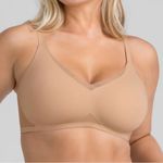 Honeylove CrossOver Bra Sand Tan Beige Nude Size 1X Photo 0