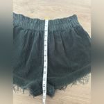Urban Outfitters  Dark Green Corduroy High Waist Shorts Photo 5