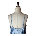 Z Supply  Dress Women Large Blue Tie Dye‎  Kona Cloud Print Mini NWT Athleisure Photo 4