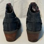 Teva  Black Leather Ankle Booties Women’s Size 7.5 Moto Western Boho Chic Boots Photo 1