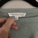 Jane and Delancey Mint Button Tee Photo 2