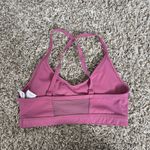 Gymshark  ruched pink sports bra small Photo 1