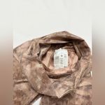 Lululemon NWT  Align Crop 23" Shine - Diamond Dye Misty Shell Cacao Dot Foil - 2 Photo 7