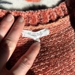 Honey Belle  Warm Rust Soft Velvet/Chenille Cardigan! Photo 2