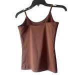 Banana Republic Womens Size XS Tank Top Petite Brown Strappy Sleeveless Stretch Photo 2