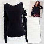 Bold Elements  cut out sleeves sweater top Size Medium Photo 1