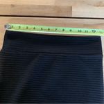 Sparkle & Fade  Black Horizontal Ribbed Skirt S Photo 2