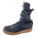 Nike SF Air Force 1 Womens Black High Top Zipper Rope Trainers Sneakers Boots 12 Photo 0