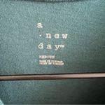 A New Day  Ruffle Sleeve Teal T-Shirt Top Blouse Medium Photo 2