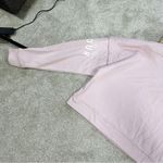 Under Armour NWT Rival Terry Hoodie Sweatshirt Longsleeve Cropped 1/4 Zip Pink L Photo 6