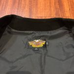 Harley Davidson Genuine Suede Leather Fringed Vest Photo 4