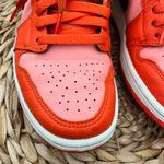 Nike Women Air Force 1 '07 Size 6.5 orange pink low top Basketball Shoes Photo 9