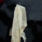 Bailey44  Black Cape Jacket size 4 with velvet accents Photo 7