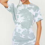 Pretty Little Thing Tie Dye Elastic Waist TShirt Dress Photo 0