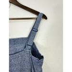 Old Navy  Jumpsuit M Linen Blend Wide Leg Blue Pockets Beach Vacation Coastal Photo 4