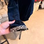 Jason Maxwell  Navy Hooded Jacket with Patterned Trim Photo 1