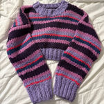 Beginning Boutique Sweater Purple Photo 0