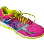 Reebok  Women’s Sneakers Tennis Shoes Dual Compound Pink Yellow Multi Size 9.5 Photo 0