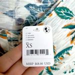 Free People Floral Lettuce Hem Long Sleeve Dreamed Of You Top NWT *raredeadstock Photo 1