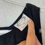 JOYFOLIE MIA JOY Casual Ribbed Midi Black Sleeveless Dress Size XXL Photo 7