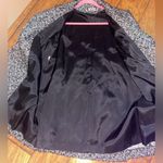 New York GIRL NY Girl black white wool blend jacket coat vintage sz 14 2 button Photo 4