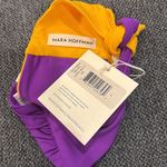 Mara Hoffman  Abigail Bikini Top in Ivory Multi Size S Photo 4