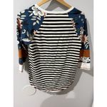 Matilda Jane Matilda‎ Jane 435 Choose Your Own Path Homerun Tee Striped Black White Size M Photo 3