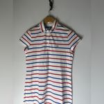 Vineyard Vines  Polo Knit Striped Dress Red/White/Blue Patriotic XS Photo 2