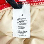 J.Crew  Red White Stripe One Shoulder Swimsuit Size 6 Bow Tie One Piece Nautical Photo 12