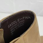 Etienne Aigner Womens Boots Size 7.5 Brown Suede Block Heels Ankle High Photo 21