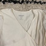 Torrid Fitted V-neck Novelty Sleeve Surplice Top Photo 4