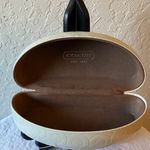 Coach : Kiera (L925) Black & Silver Tone Aviator Sunglasses- wear Photo 13