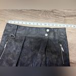 Free People Carson Wrap Utility Mini Skirt Black Sz 2 Photo 4