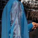 The Drop Women's Blue Sapphire Double Breasted Blazer by @signedblake Photo 4