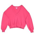 Abound NWT  V Neck Sweater in Pink Magenta Photo 0