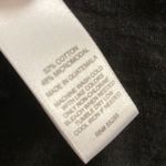 EXPRESS  Black Long Sleeve Shirt Choker Cutout Top Blouse Soft Size XS Like New Photo 5